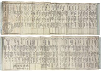 長崎年暦両面観