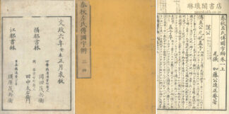 春秋左氏伝国字辨 三十巻
