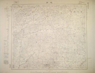 代州 東亜五十万分一図