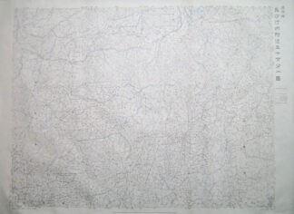 長沙汀州附近五十万分一図