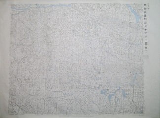 開封武昌附近五十万分一図 （其一）