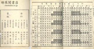 大全磨光韻鏡