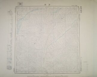 ラカ 東亜五十万分一図