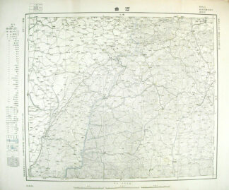 河曲 東亜五十万分一図