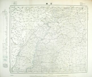 河曲 東亜五十万分一図