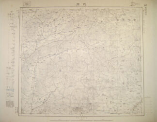代州 東亜五十万分一図
