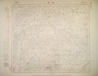 代州 東亜五十万分一図