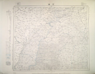 河曲 東亜五十万分一図