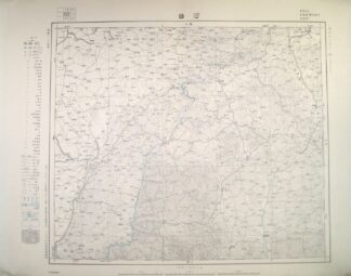 河曲 東亜五十万分一図