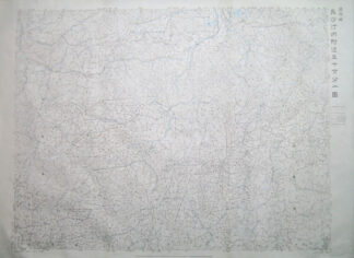 長沙汀州附近五十万分一図