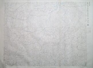 長沙汀州附近五十万分一図