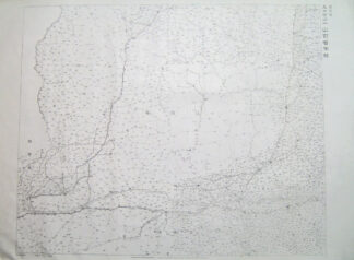 山西省南部 五十万分一