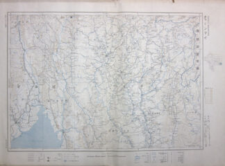 チェーンマイ 印度100万分1図東部周域4号