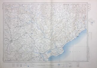 ゴダヴァリ 印度100万分1図10号