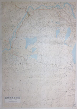 南京広徳近傍図 25万分の1