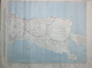 ジャワ及マドゥラ図 二十五万分一図