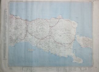 ジャワ及マドゥラ図 二十五万分一図