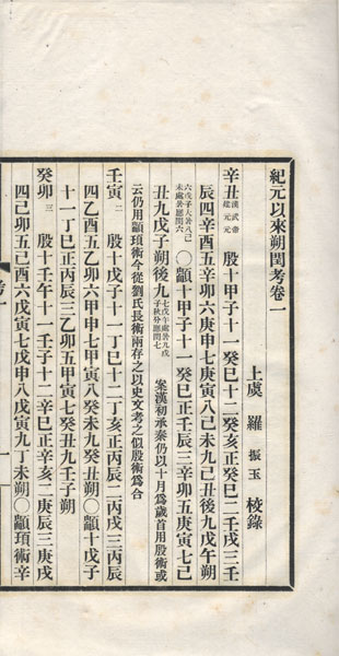 紀元以来朔閏考